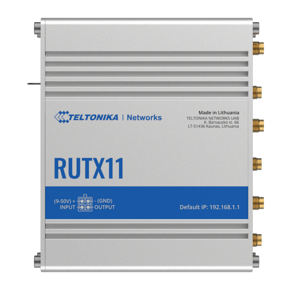 Teltonika RUTX08 Routeur Ethernet Industrielle - Connect shop